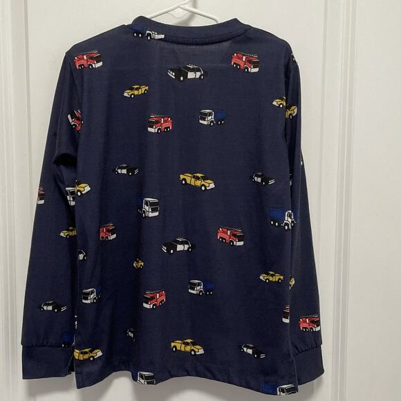 Sovereign Code Worker Truck Print Long Sleeve Pocket Tee Size 7 - Picture 3 of 9